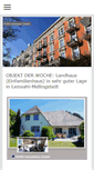 Mobile Screenshot of hvdd-immobilien.de